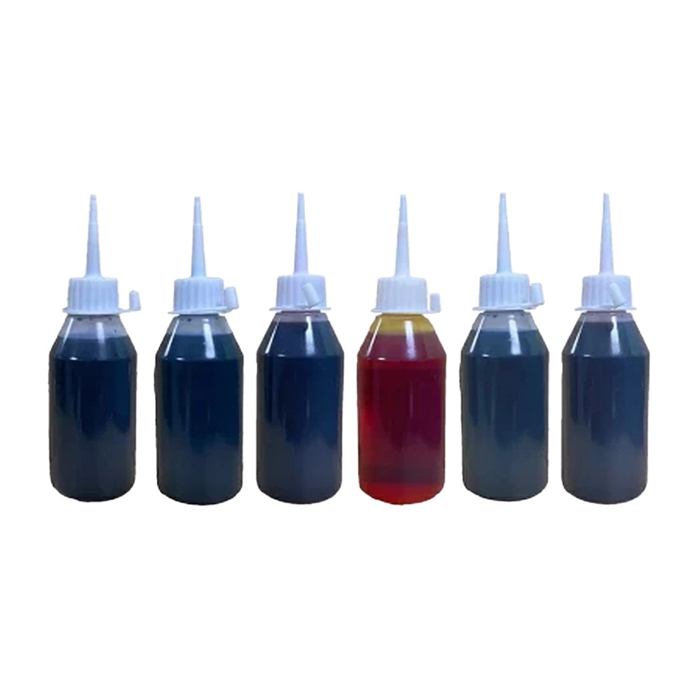 CANON 黑色防水+彩色寫真 墨水 六色一組 《連續供墨 填充墨水》-細節圖2