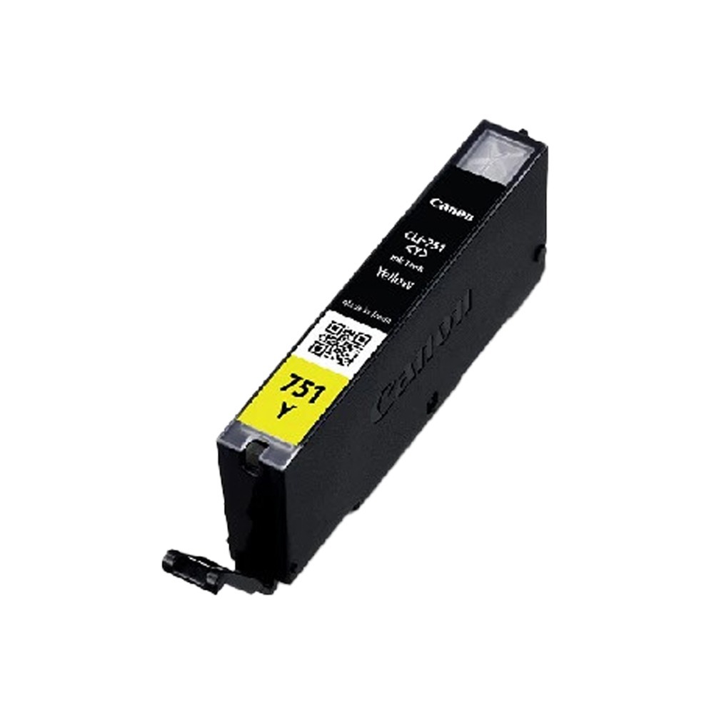 CANON CLI-751 黃色 原廠裸裝墨水匣 CLI751-規格圖2