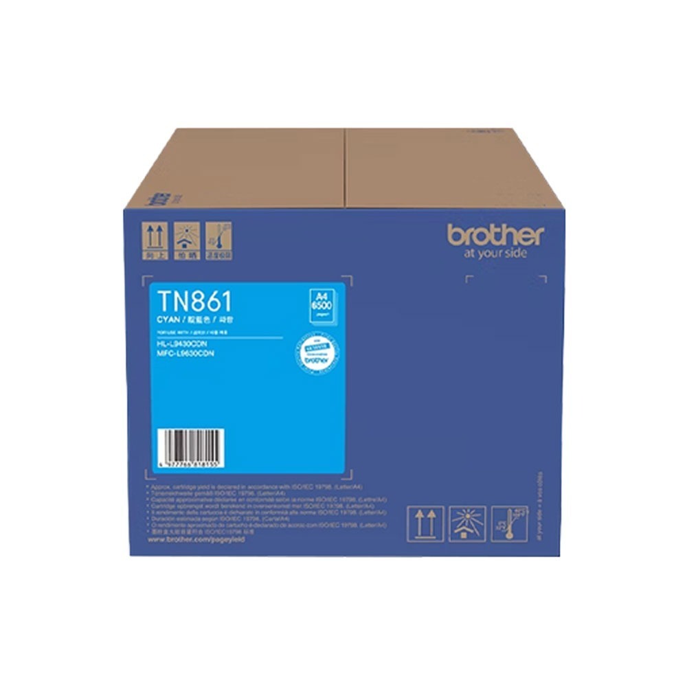 BROTHER TN-861 C 藍色原廠碳粉匣 TN861《適 L9430CDN L9630CDN》-細節圖2