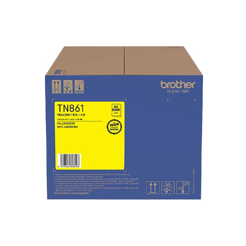 BROTHER TN-861 Y 黃色 原廠碳粉匣 TN861《適 L9430CDN L9630CDN》-細節圖2