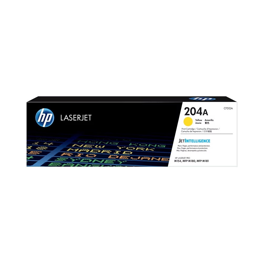 HP 204A CF512A 黃色 原廠碳粉匣《適 M154nw M181fw》-規格圖2
