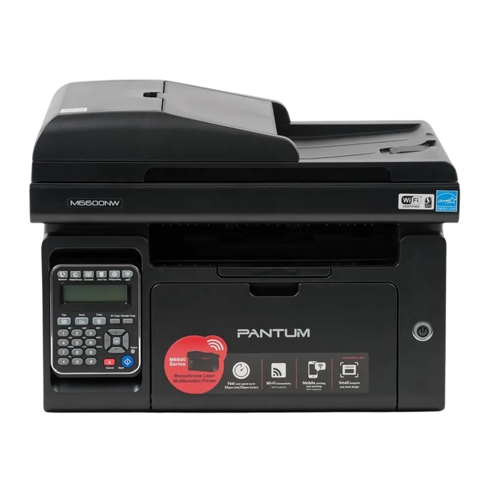 PANTUM 奔圖 M6600NW【送折疊手機架】黑白雷射印表機 《最長3年保固》影印 掃描 傳真 WIFI 宅配單-規格圖3