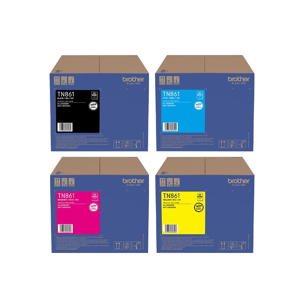 TN-861原廠碳粉匣 四色一組