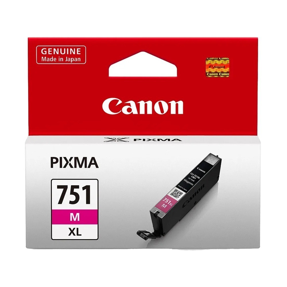 CANON CLI-751XL M 紅色 原廠墨水匣《含台灣保固標籤貼紙》CLI-751XL-細節圖2