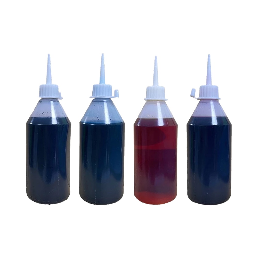 CANON 黑色防水+彩色寫真 墨水 四色一組 各300g《連續供墨 填充墨水》-細節圖2