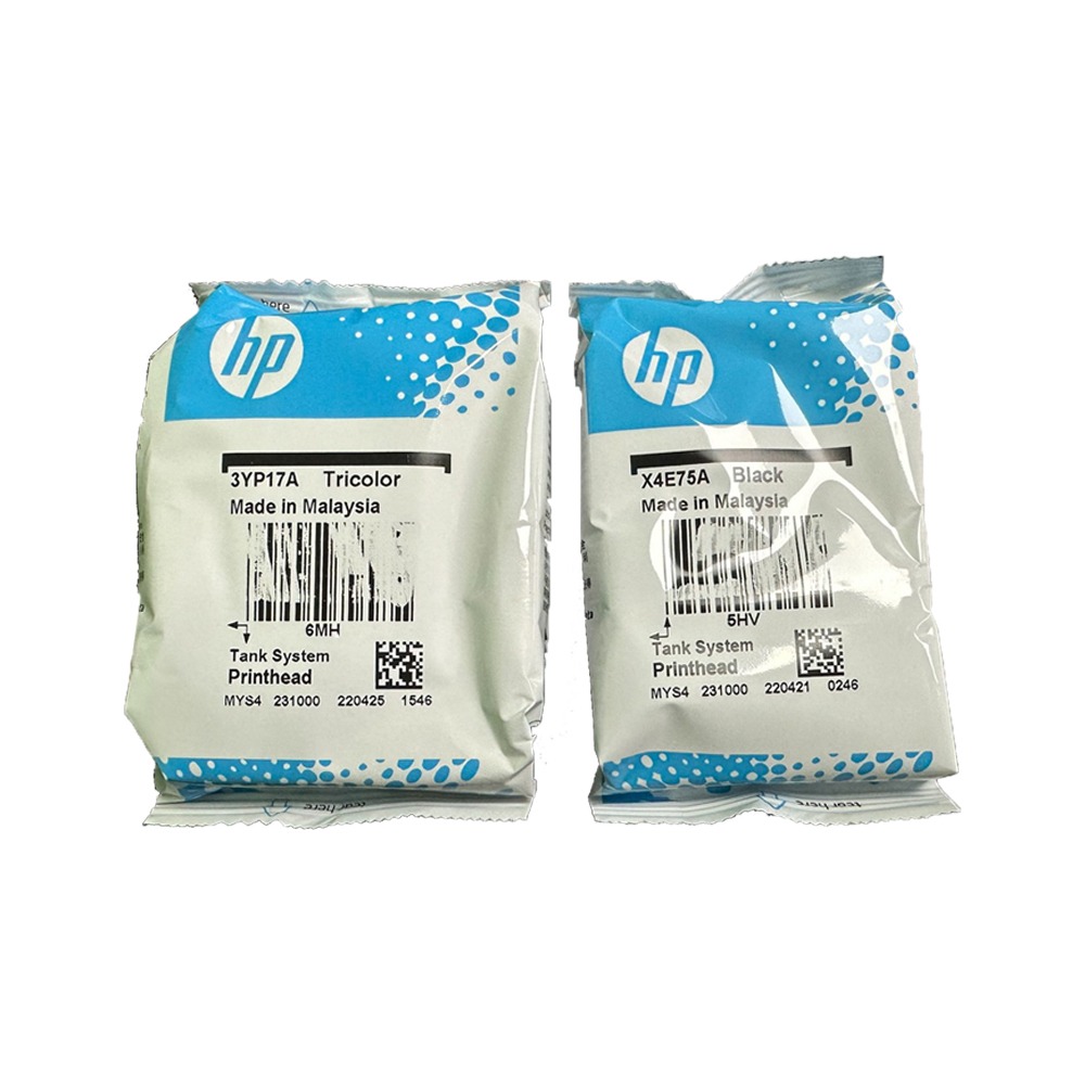 HP X4E75A 黑色噴頭+3YP17A 彩色噴頭 原廠-規格圖2