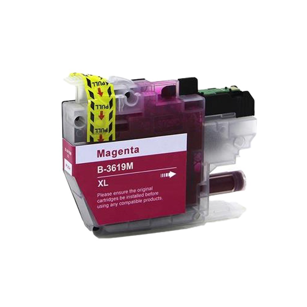 Brother LC-3619XL 紅色 高印量副廠墨水匣 《適用 J3930DW》-細節圖2