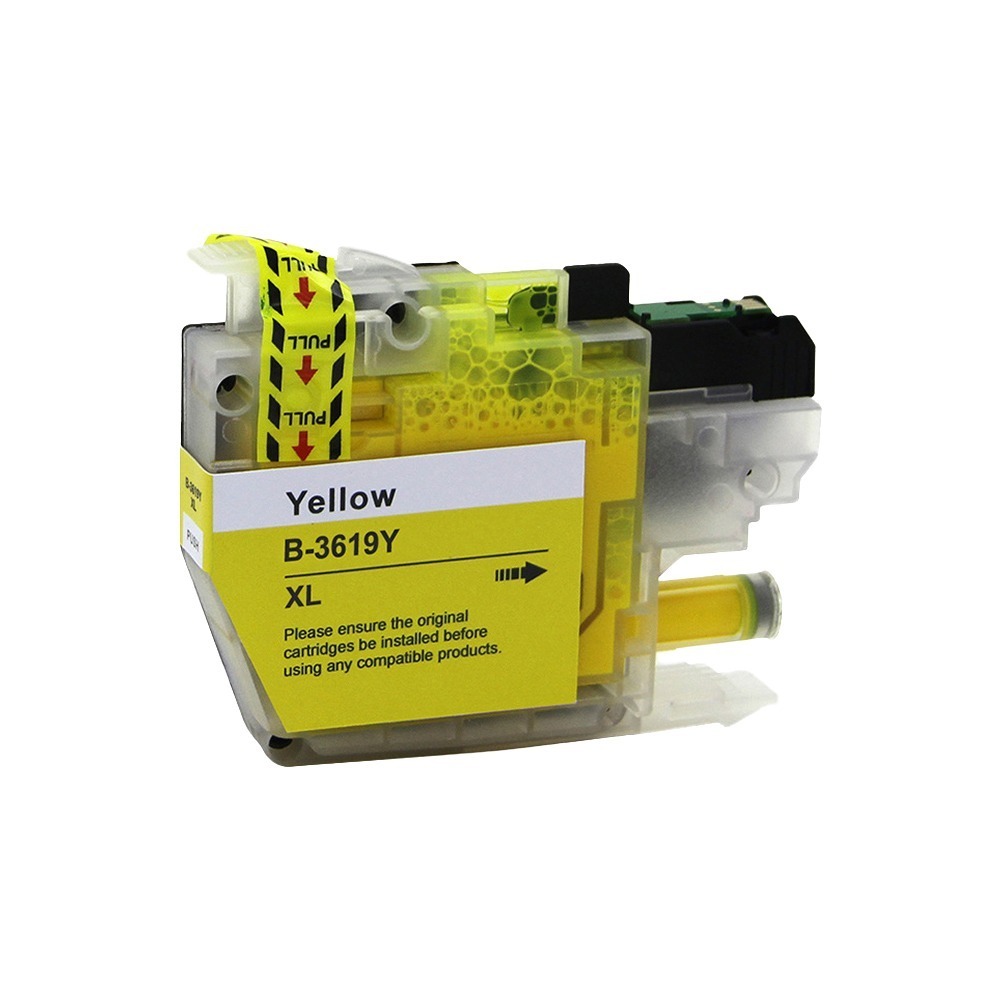 Brother LC-3619XL 黃色 高印量副廠墨水匣 《適用 J3930DW》-規格圖4