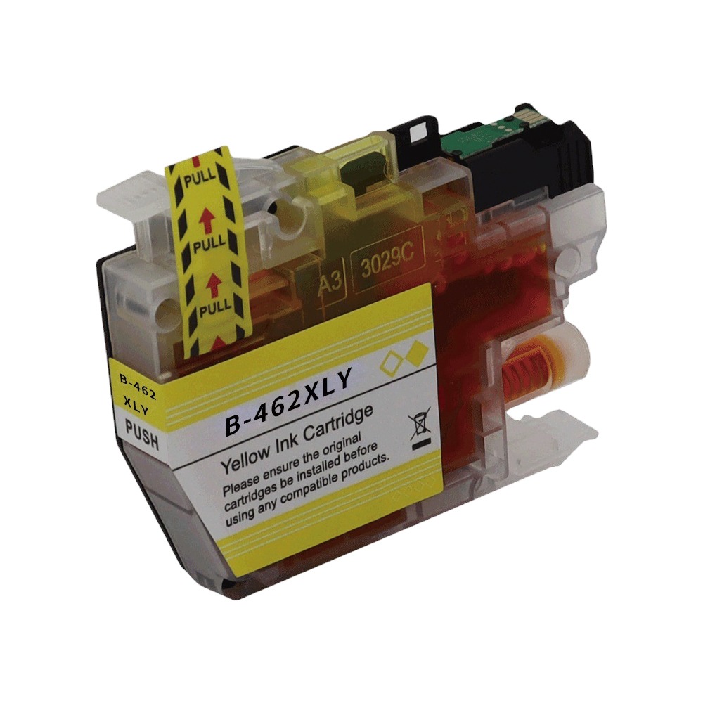 Brother LC-462XL Y 黃色【防水】高印量副廠墨水匣 《適用 J2340DW J3940DW》-規格圖4