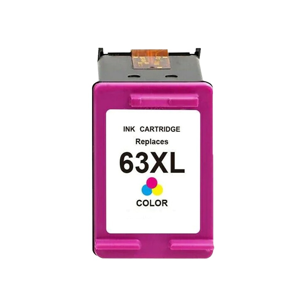 HP 63XL 高印量副廠墨水匣 彩色《抗升級版本》F6U64AA 適用 1110 2130 4520 3830-細節圖2