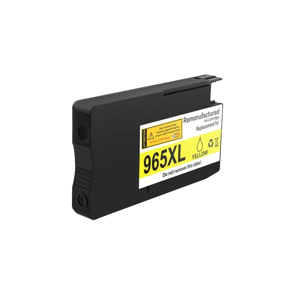 HP 965XL Y 黃色 高印量副廠墨水匣 適 9010-細節圖2