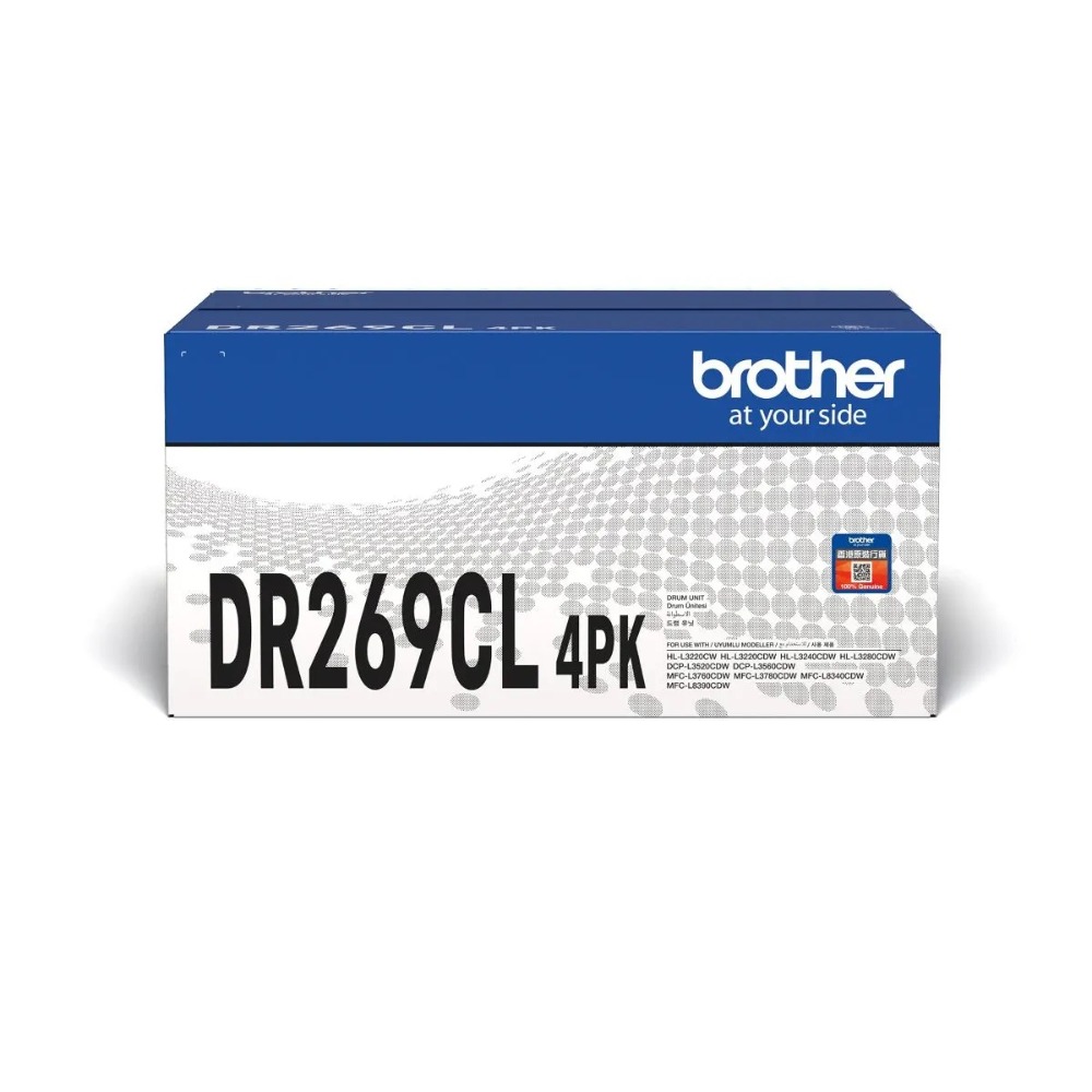 BROTHER DR-269CL 原廠感光鼓 四色一組 適用 L3280CDW L3760CDW L3780CDW-規格圖2