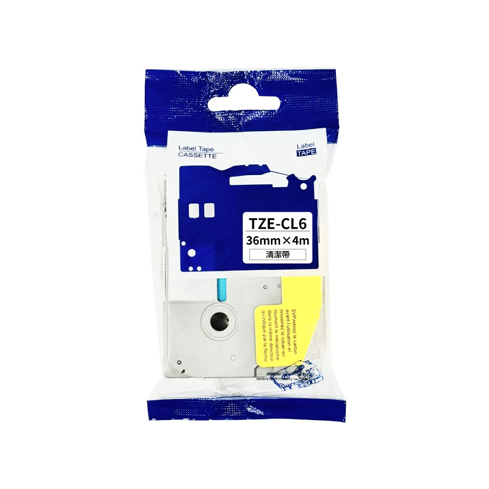 Brother 清潔帶系列 TZE-CL6 36mm 高品質副廠清潔帶-細節圖2