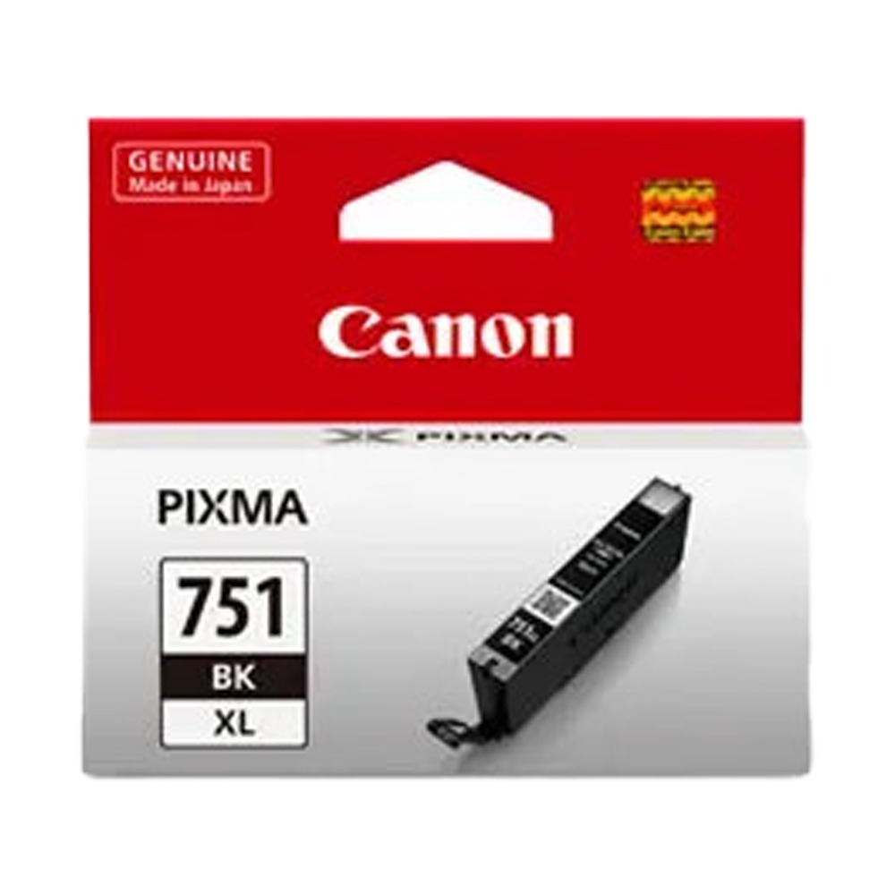 CANON  CLI-751XL BK 黑色 原廠墨水匣《含台灣保固標籤貼紙》CLI-751XL-細節圖2