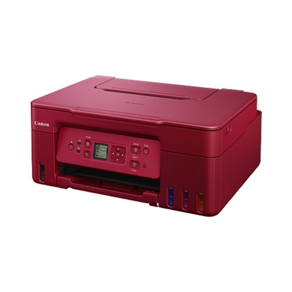 Canon PIXMA G3770 紅色 【含原廠墨水+送折疊手機架】多功能印表機 原廠連續供墨-細節圖2