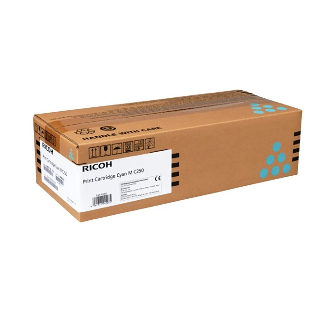 RICOH M C250 C 藍色 原廠盒裝碳粉匣《適用 M C250FWB P C300W》-細節圖2