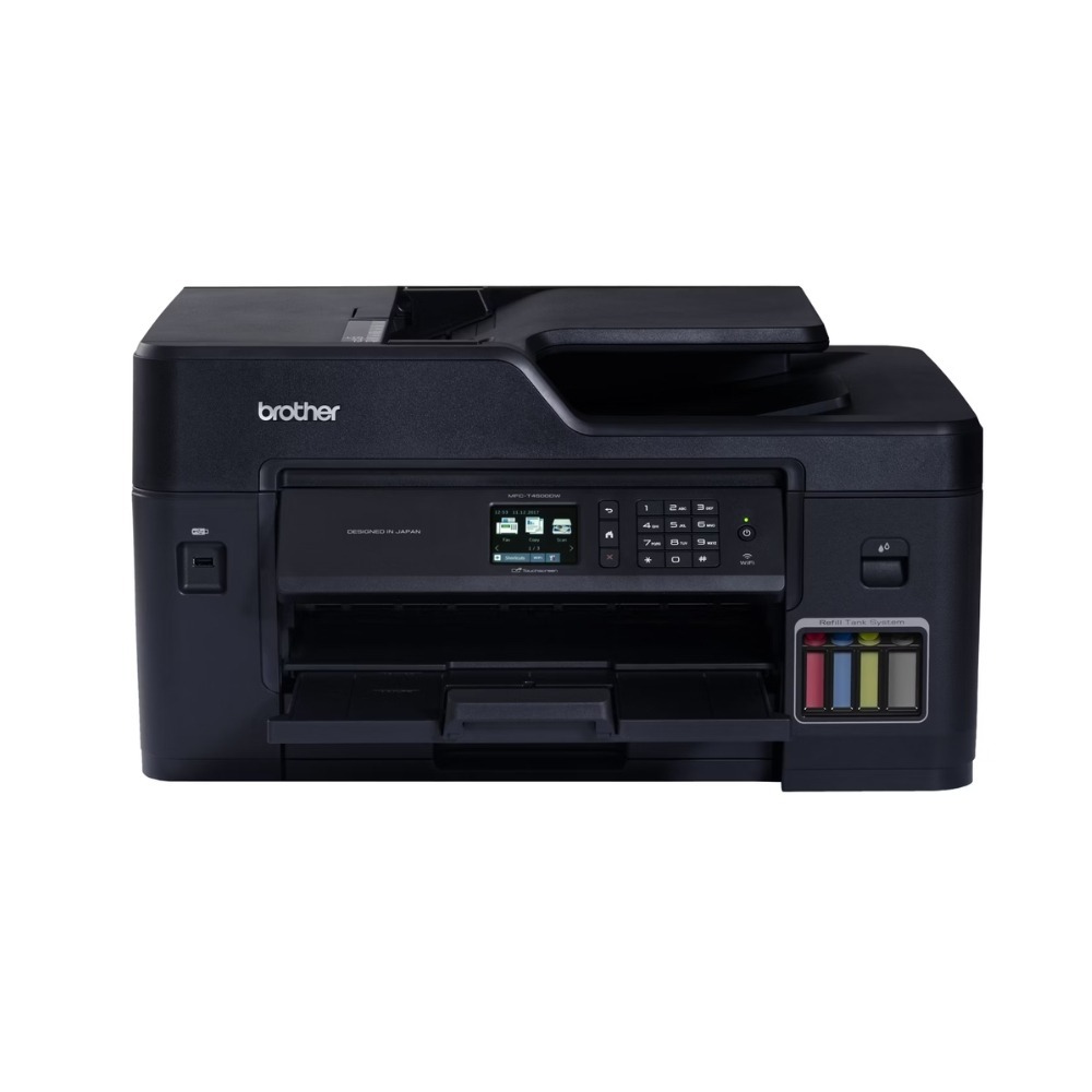 Brother MFC-T4500DW  A3 傳真多功能印表機【送摺疊手機架+含原廠墨水】原廠連續供墨-細節圖2