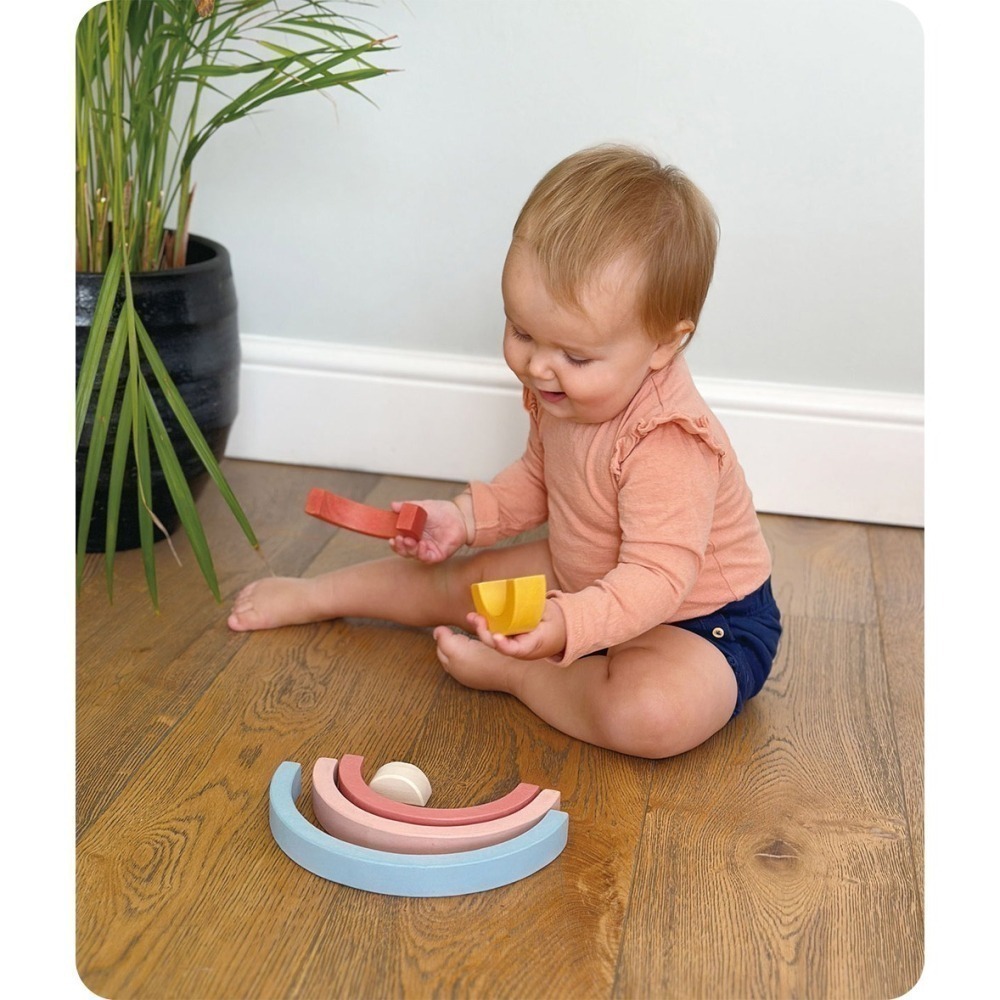 美國 Mentari-繽紛建構積木組(木製玩具/手眼協調)-細節圖6