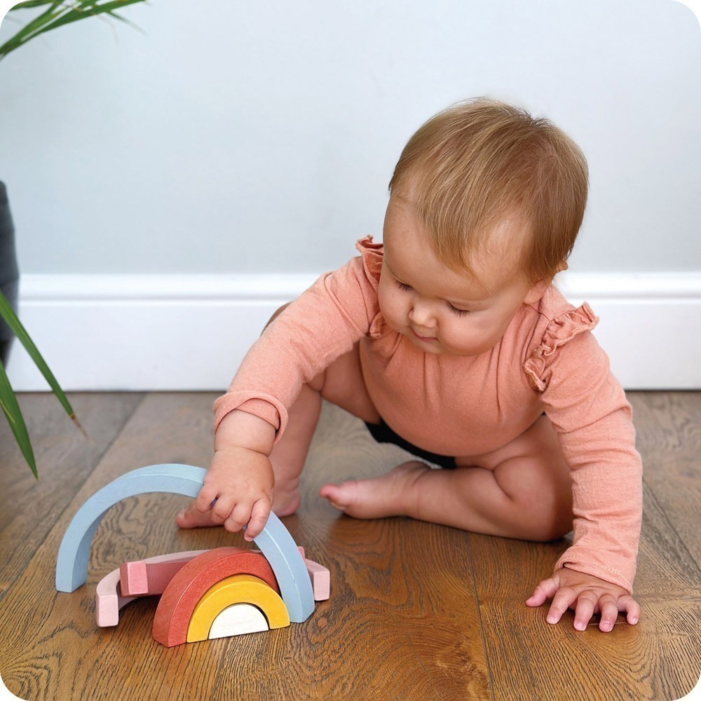 美國 Mentari-繽紛建構積木組(木製玩具/手眼協調)-細節圖7