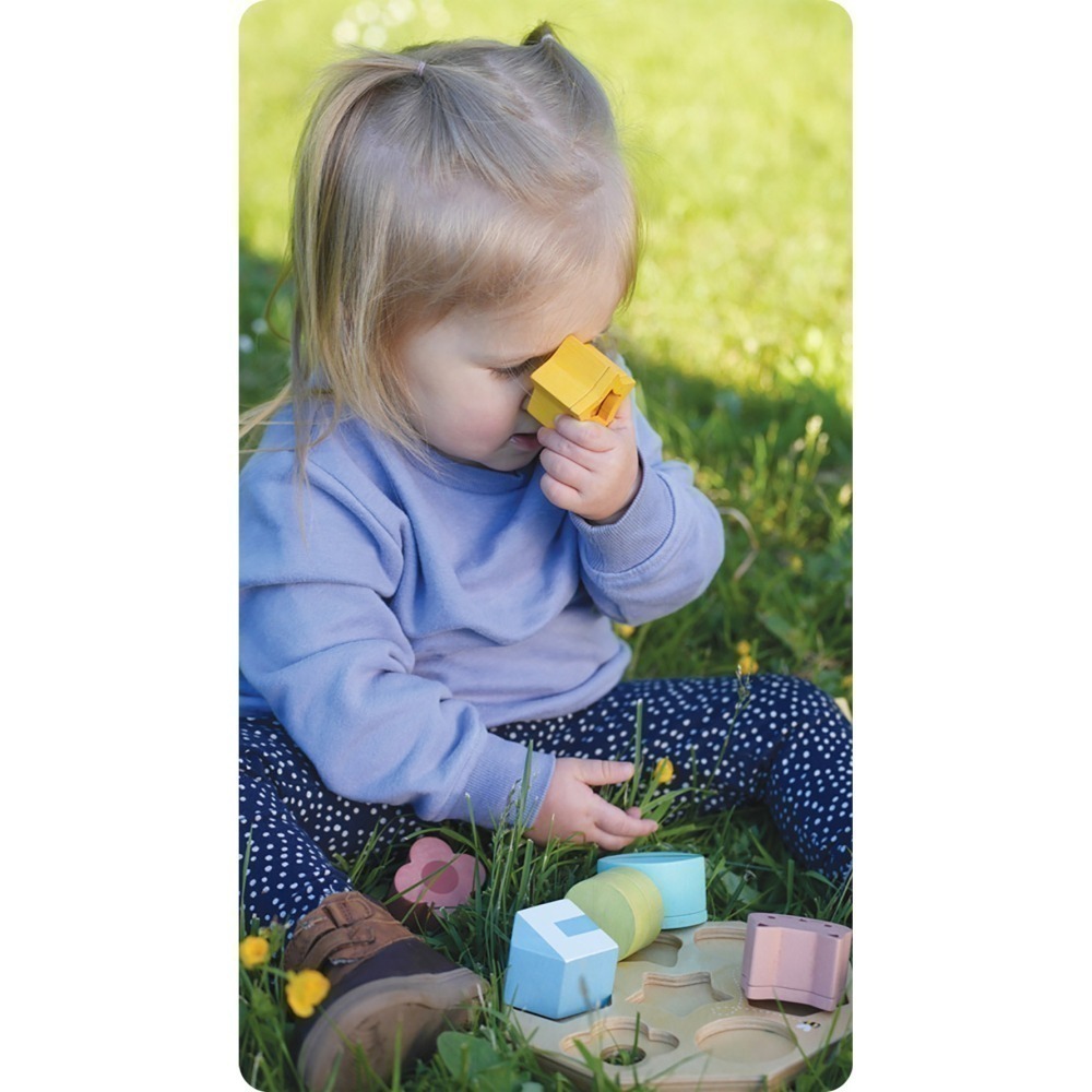 美國 Mentari-感統益智積木(木製玩具/認知發展/拼圖)-細節圖3