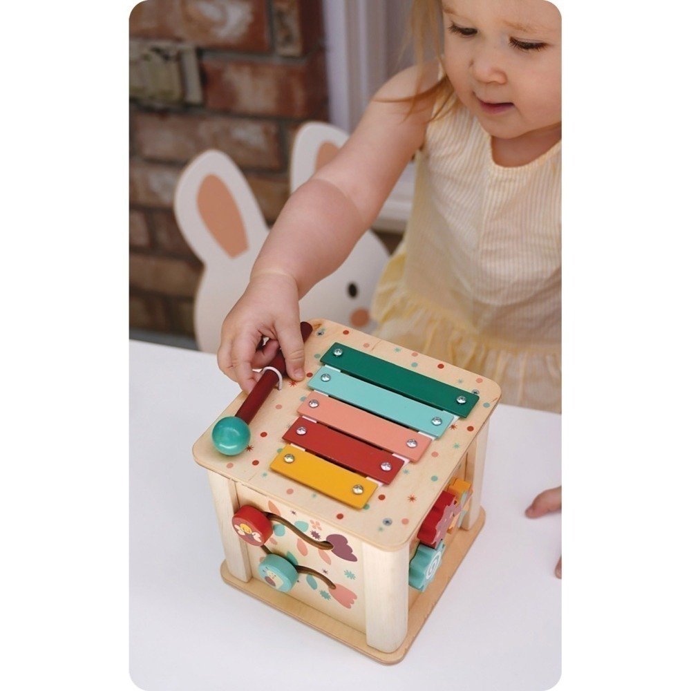 美國 Mentari-多功能感統益智箱(木製玩具/幼兒啟蒙)-細節圖6