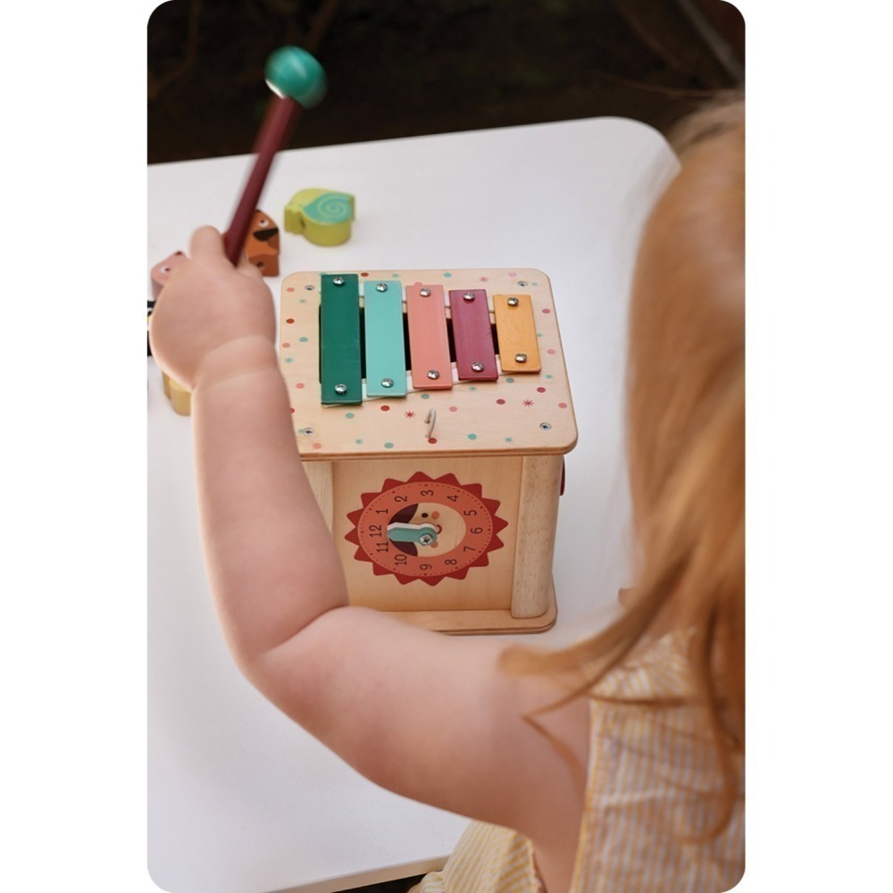 美國 Mentari-多功能感統益智箱(木製玩具/幼兒啟蒙)-細節圖7