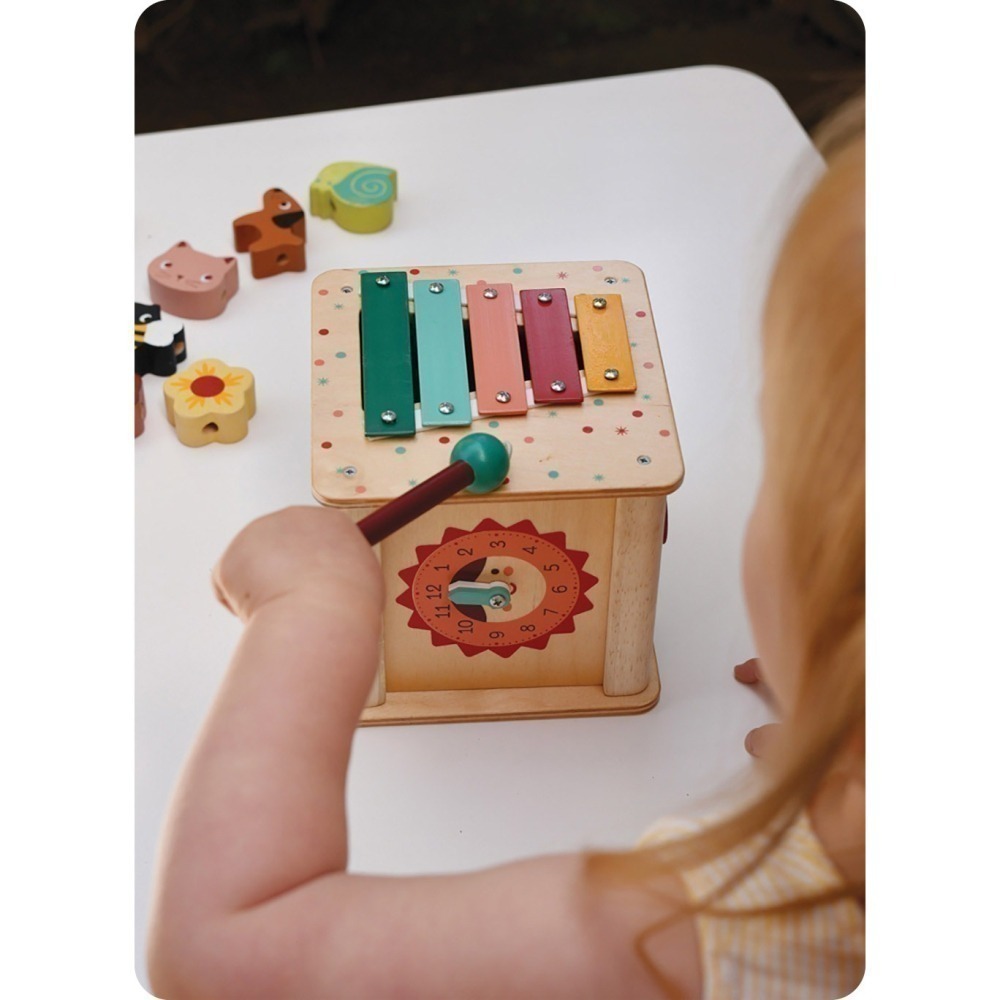 美國 Mentari-多功能感統益智箱(木製玩具/幼兒啟蒙)-細節圖8