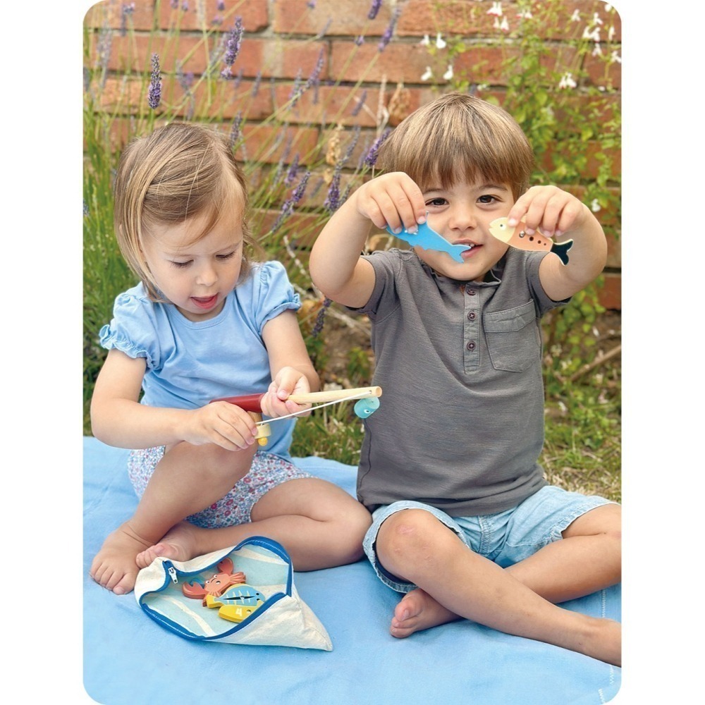 美國 Mentari-123釣魚趣(木製玩具/操控能力)-細節圖6