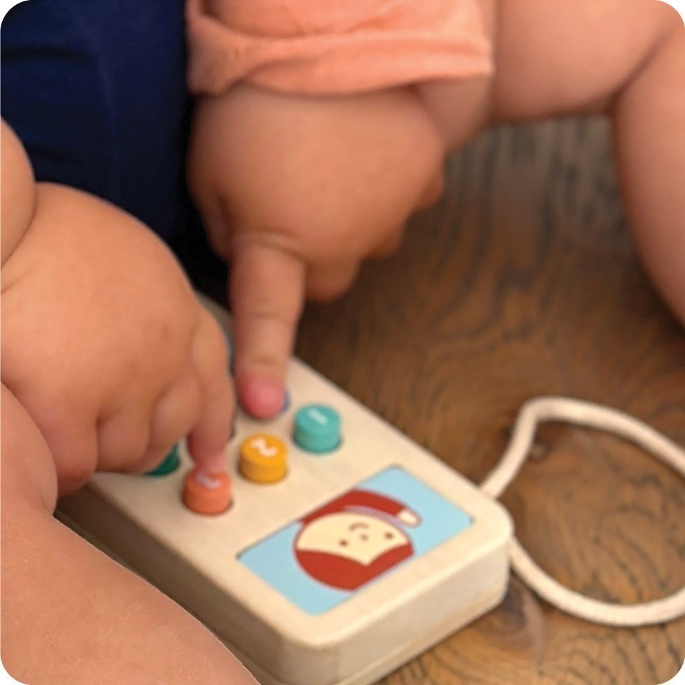 美國 Mentari-數字認知手機(木製玩具/角色扮演)-細節圖4