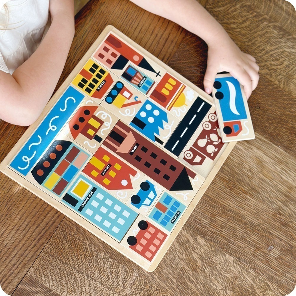 美國 Mentari-小小職人認知組(木製教具/認知發展/拼圖)-細節圖3