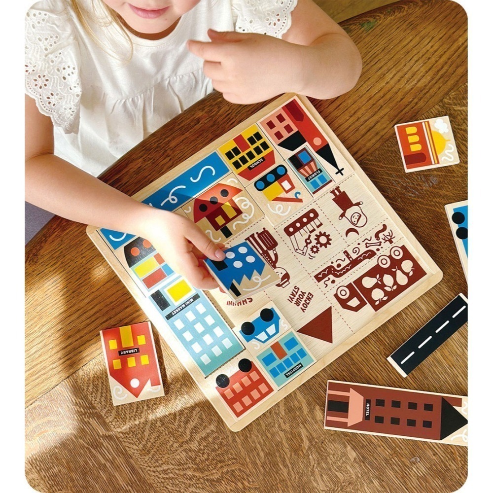 美國 Mentari-小小職人認知組(木製教具/認知發展/拼圖)-細節圖4