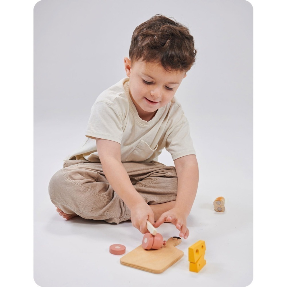 美國 Mentari-美味輕食切切樂(木製玩具/角色扮演)-細節圖3