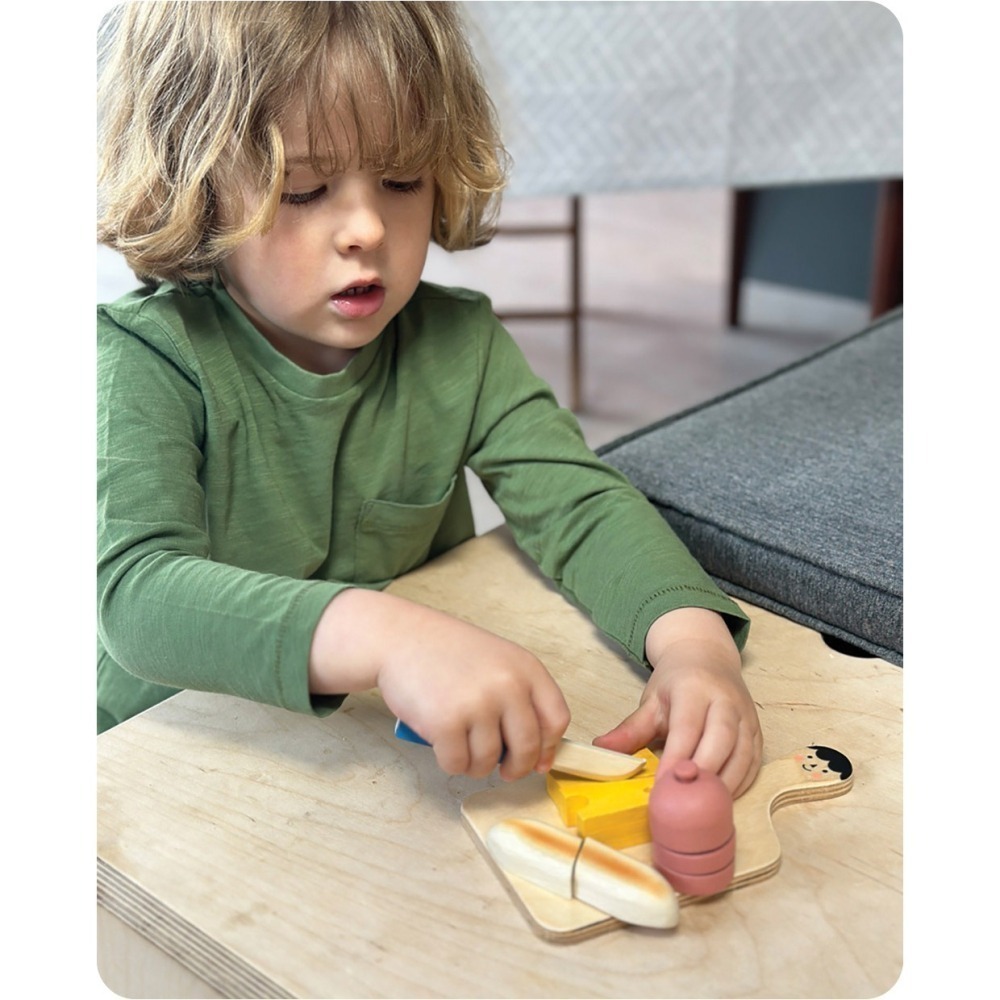 美國 Mentari-美味輕食切切樂(木製玩具/角色扮演)-細節圖4