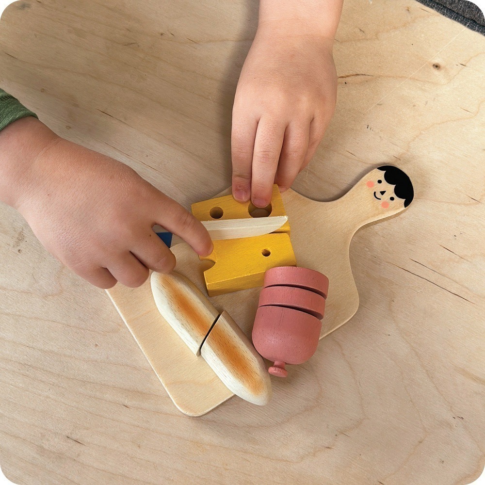 美國 Mentari-美味輕食切切樂(木製玩具/角色扮演)-細節圖5