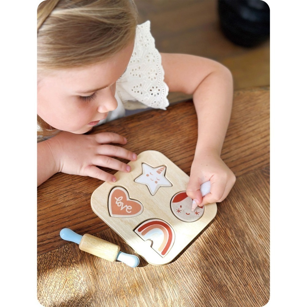 美國 Mentari-糖霜餅乾組(木製玩具/角色扮演)-細節圖6