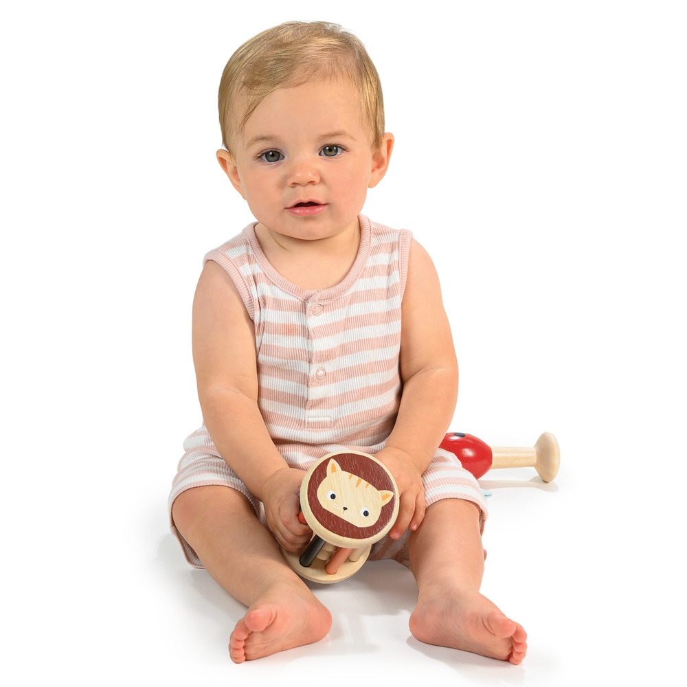 美國 Mentari 感統木育啟蒙組(6個月)(木製玩具/感覺統合/認知發展)-細節圖3