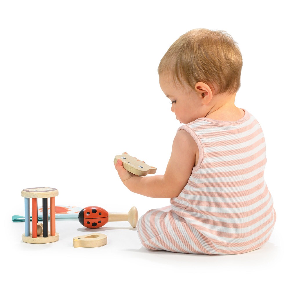 美國 Mentari 感統木育啟蒙組(6個月)(木製玩具/感覺統合/認知發展)-細節圖4