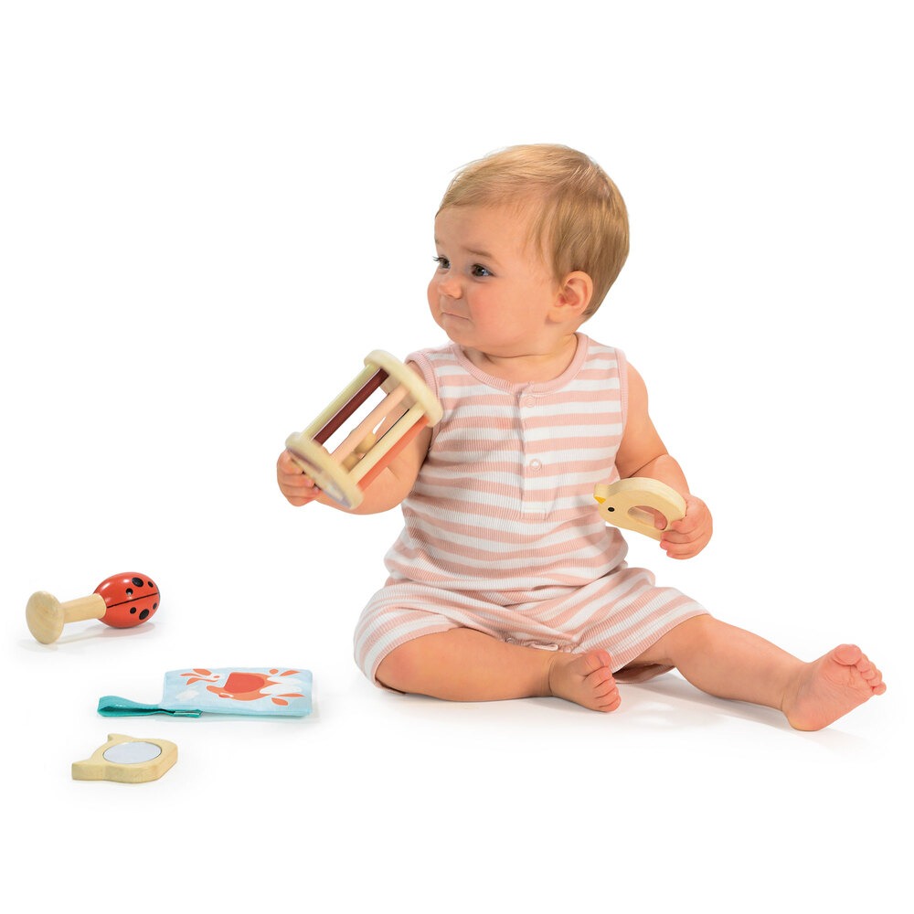 美國 Mentari 感統木育啟蒙組(6個月)(木製玩具/感覺統合/認知發展)-細節圖6