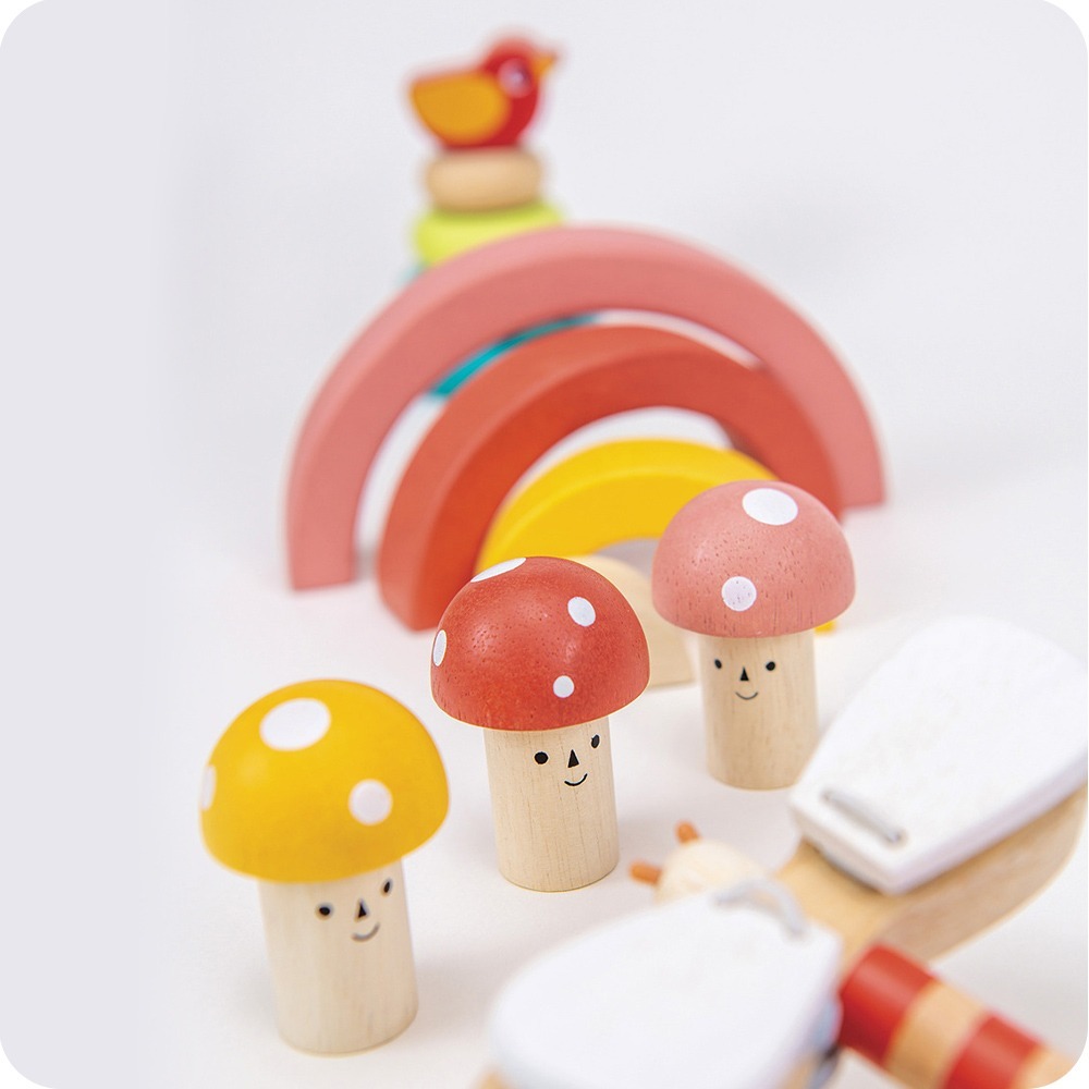 美國 Mentari  感統木育啟蒙組(18個月)(木製玩具/感覺統合/認知發展)-細節圖6