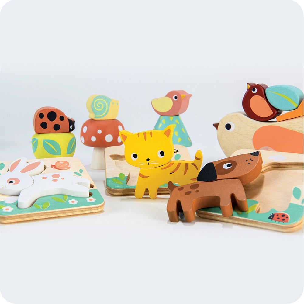 美國 Mentari 感統木育啟蒙組(24個月)(木製玩具/感覺統合/認知發展)-細節圖4