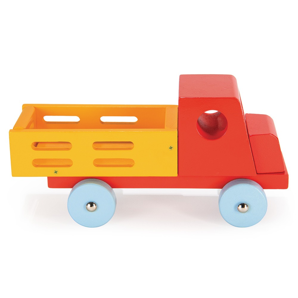 【美國 Mentari】活力運輸卡車(木製玩具/交通工具/工程車)-細節圖5