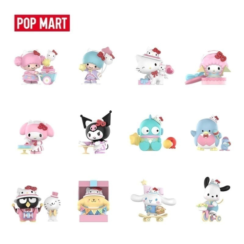 POP MART 泡泡瑪特 三麗鷗家族 Hello Kitty 50週年系列手辦玩具創意禮物盲盒