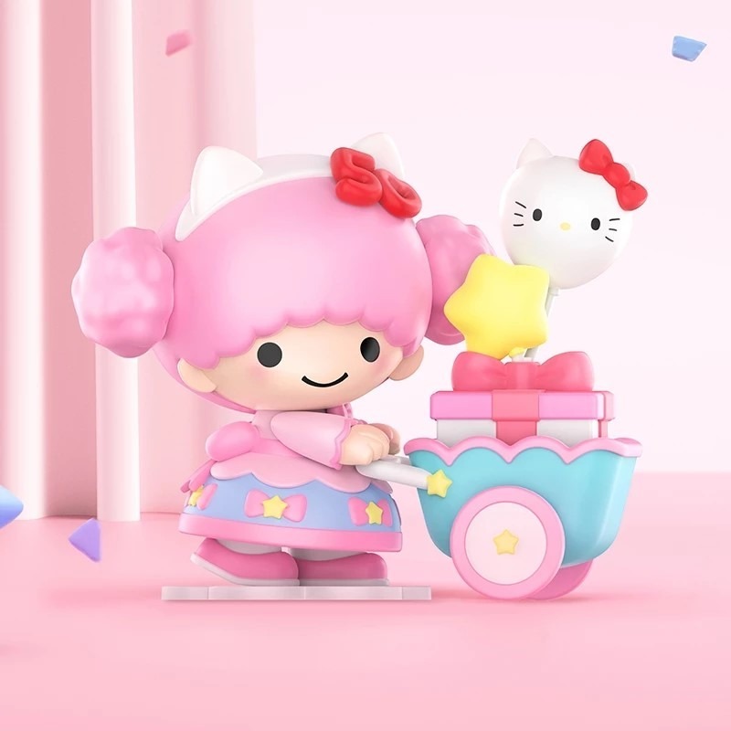 POP MART 泡泡瑪特 三麗鷗家族 Hello Kitty 50週年系列手辦玩具創意禮物盲盒-規格圖1