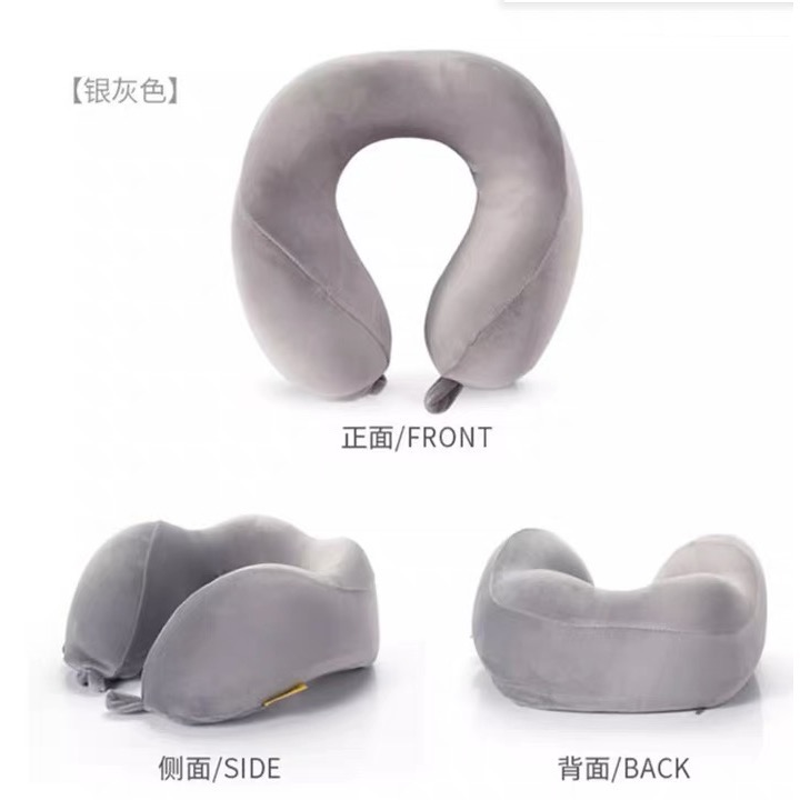 藍旅 Travel Blue 寧靜頸枕 機場免稅店同款 記憶棉 頸枕 慢回彈記憶棉 U型枕 護頸枕 旅行頸枕-規格圖5
