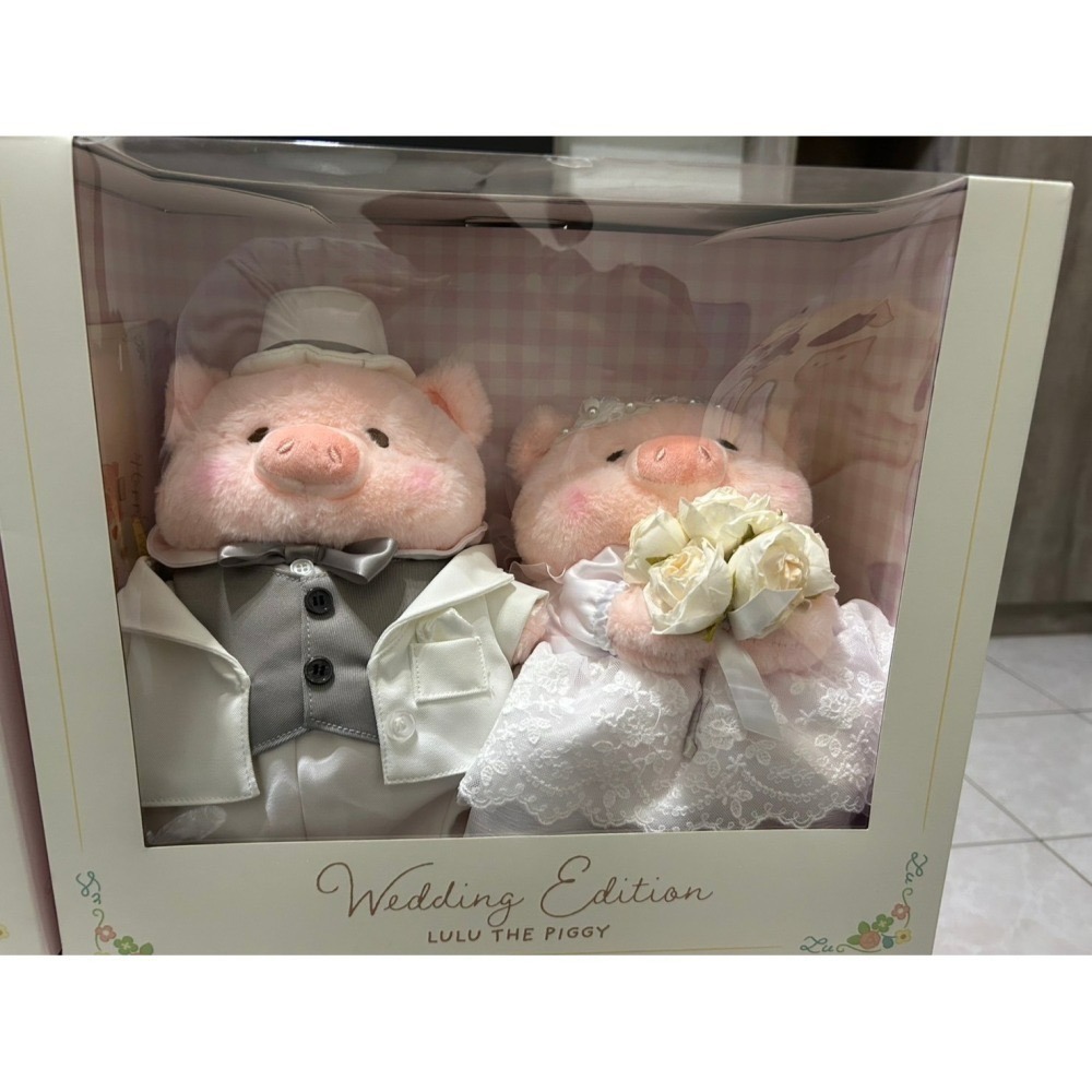 LuLu 結婚公仔 西式婚禮 LULU豬 婚禮豬 罐頭豬-細節圖4