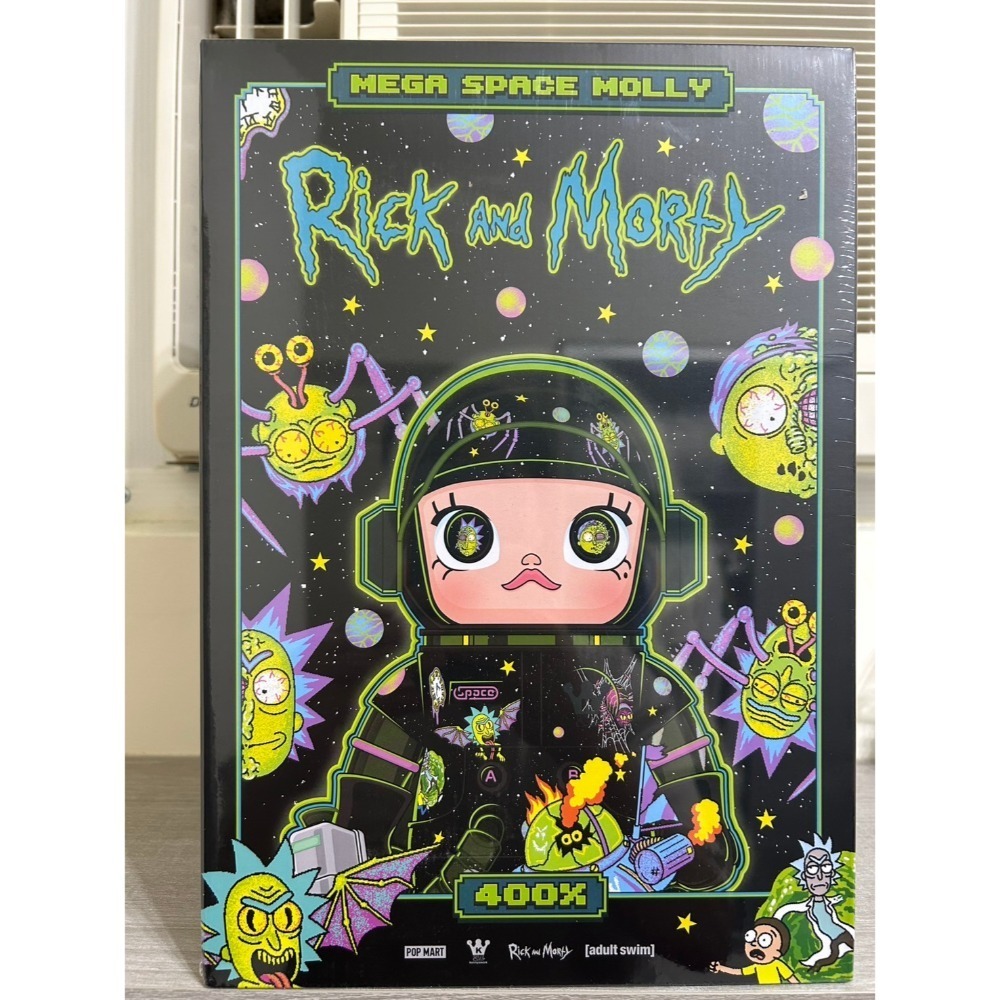 POPMART泡泡瑪特 MEGA SPACE Molly 400% 瑞克和莫蒂-規格圖3