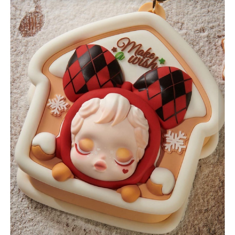 POPMART泡泡瑪特 SKULLPANDA 許願時間到 耳機包 SP耳機包 聖誕節-細節圖3