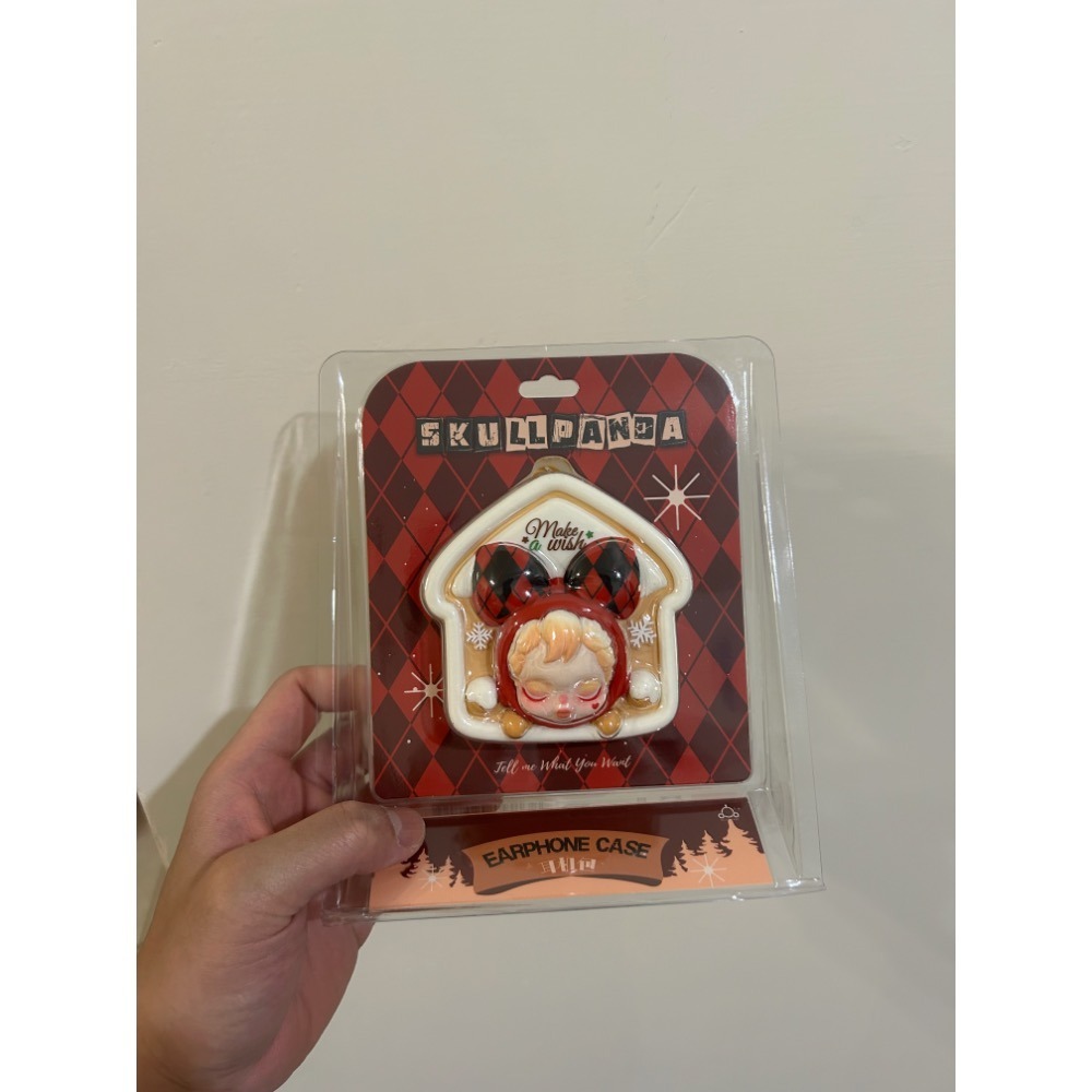 POPMART泡泡瑪特 SKULLPANDA 許願時間到 耳機包 SP耳機包 聖誕節-細節圖4