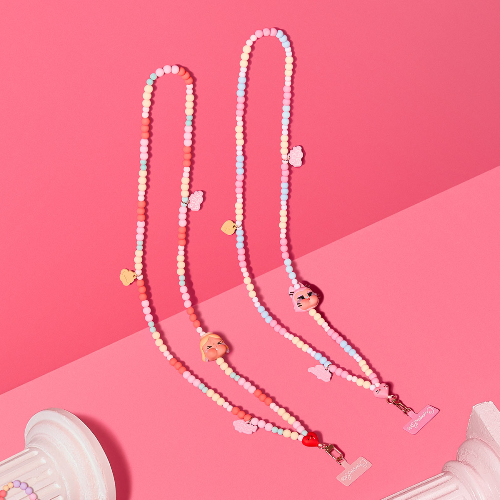 POPMART泡泡瑪特 CRYBABY 愛神的眼淚 哭娃 手機鍊 手機掛繩 盲盒-細節圖4