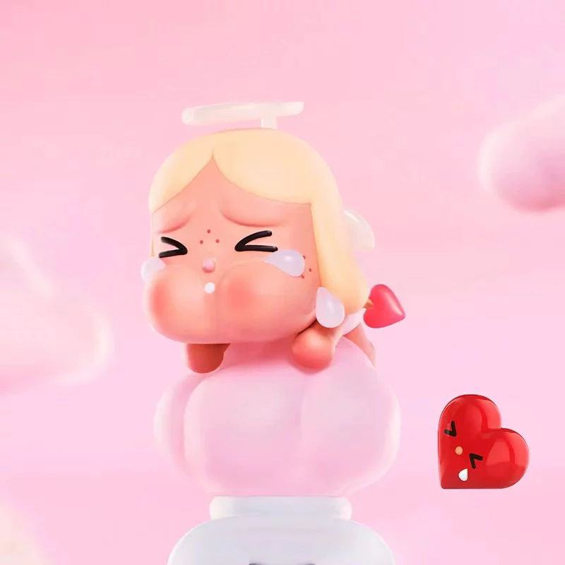 POPMART 泡泡瑪特 CRYBABY 愛神的眼淚 哭娃 情人節 手辦 盲盒 一中盒 甜在一起 愛神哭娃 櫻桃-規格圖6